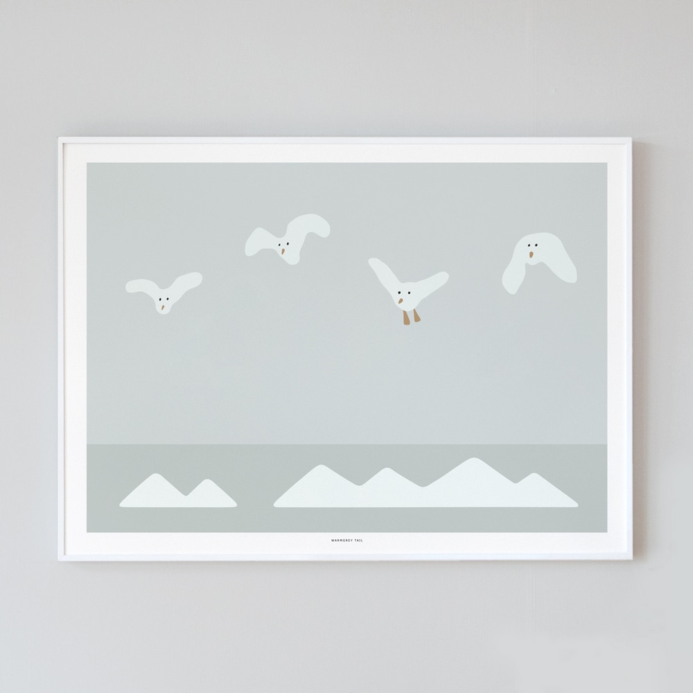 ArtPrint - Flying Seagulls